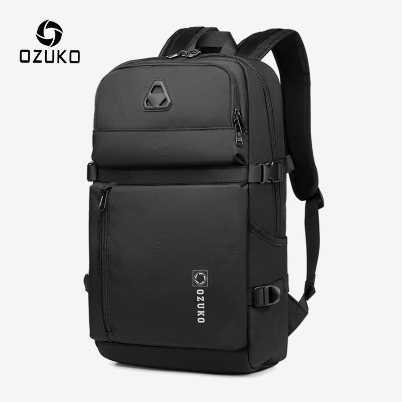 Ozuko Wholesale USB Charging Bagpack Mens Picnic Travel Back